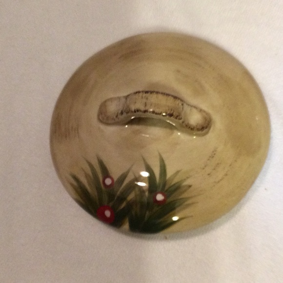 Table tops Christmas carols sugar bowl. - Picture 4 of 6